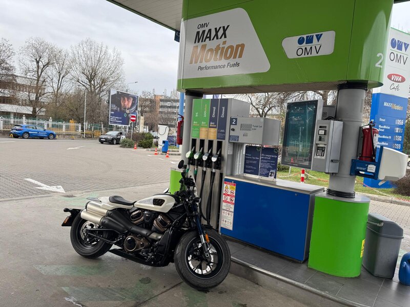 Vand motocileta Harley Davidson, Sportster S